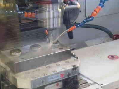 High-speed milling of cams for Sisma machines.